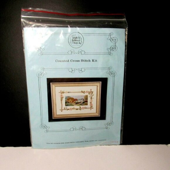 Cross Stitch Kit English Cottage Garden Dogwoods - Picture 6 of 7